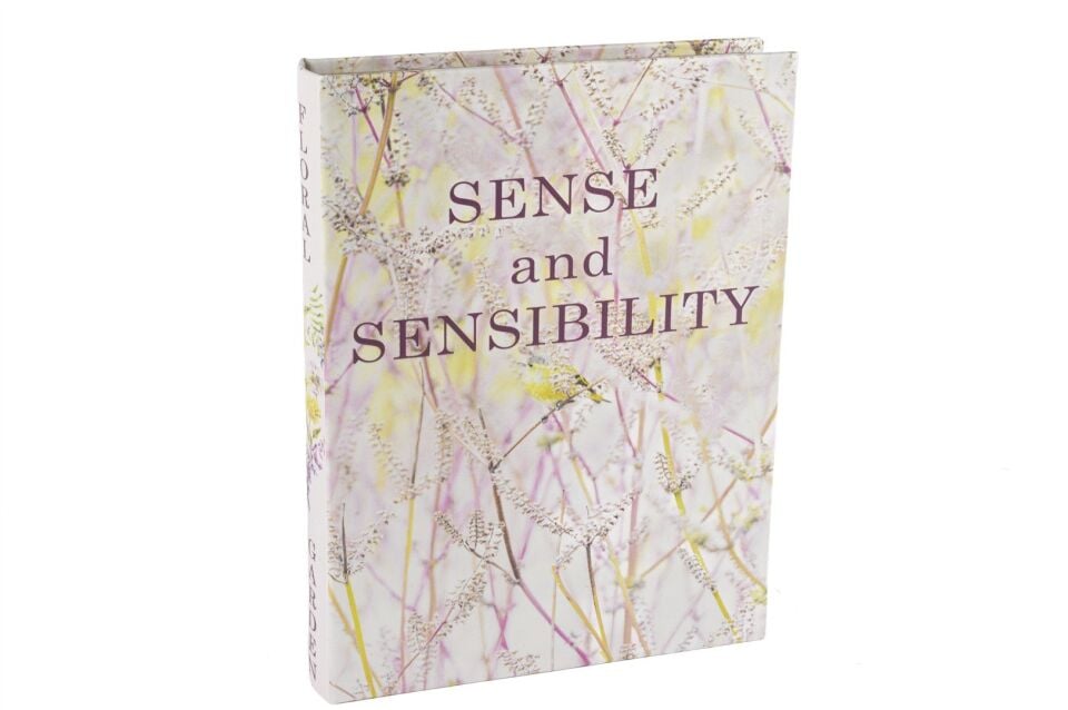 Sensibility Kitap Kutu Beyaz/Pembe - 29x22x4cm