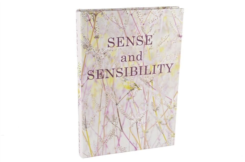 Sensibility Kitap Kutu Beyaz/Pembe - 35x24x3cm