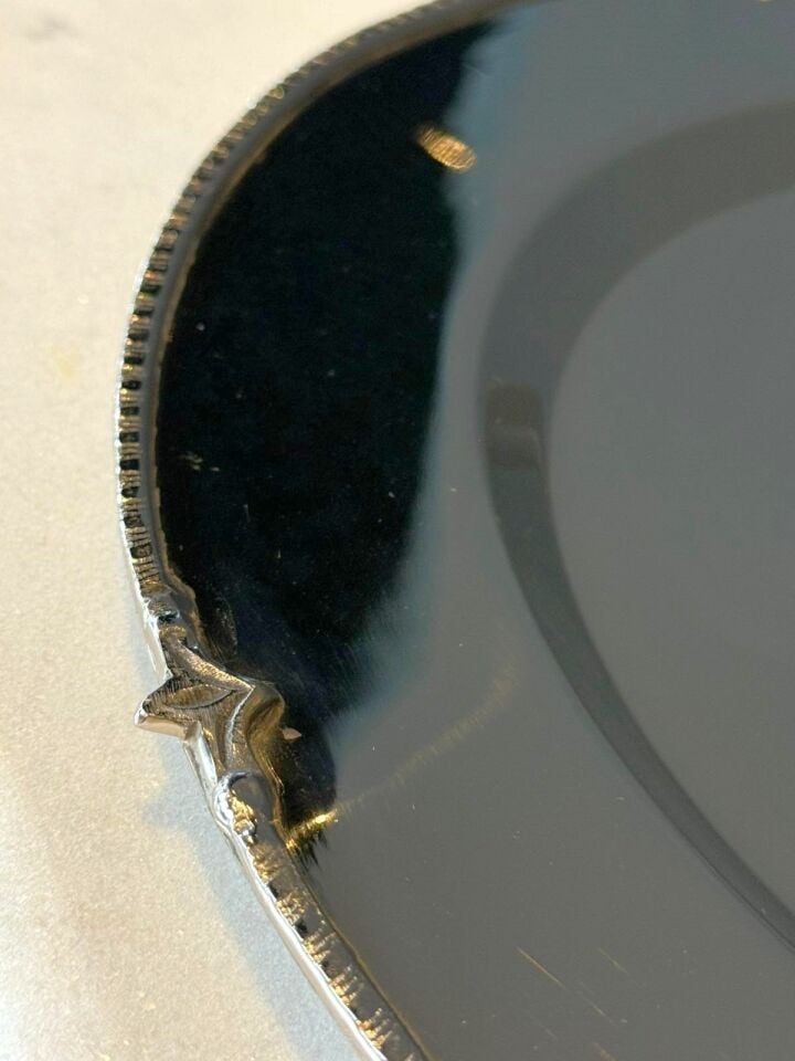 Gümüş Çelik Supla 34cm