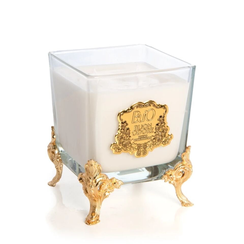 Pirinç Ayak Mum Gold