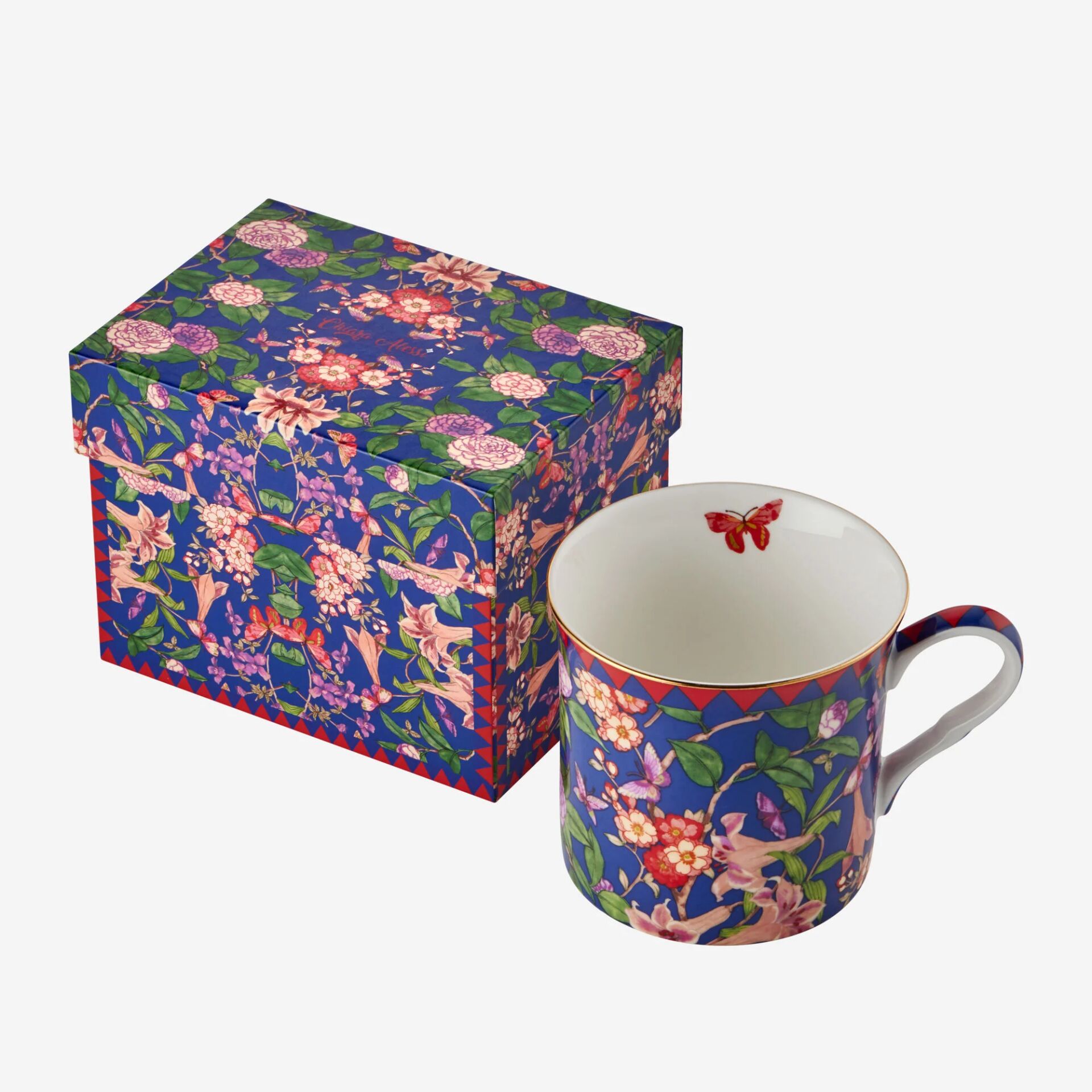 FLOWER GARDEN MUG 300ml - Mavi