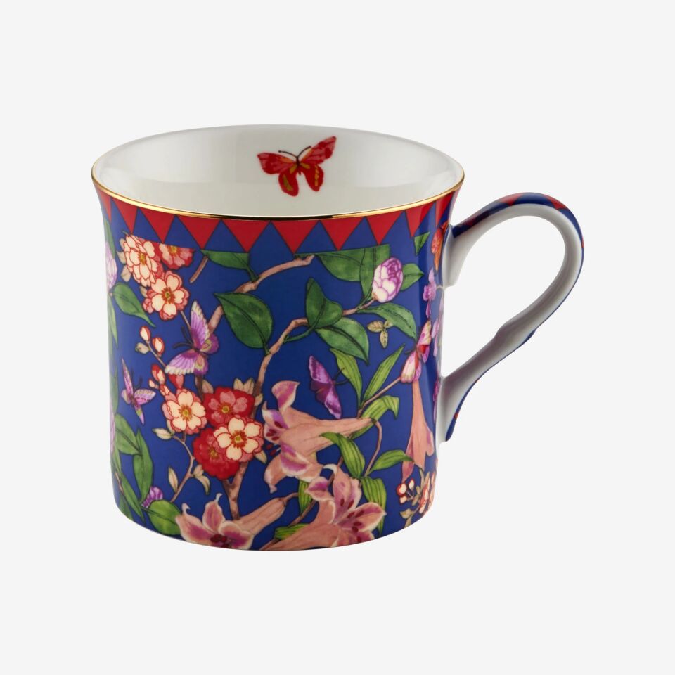 FLOWER GARDEN MUG 300ml - Mavi