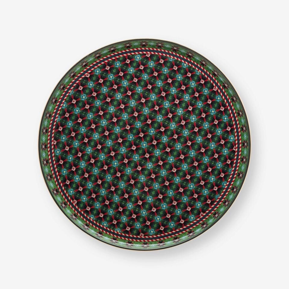 Berry Blues Yeşil Mini Kek Standı Yeşil - 21cm