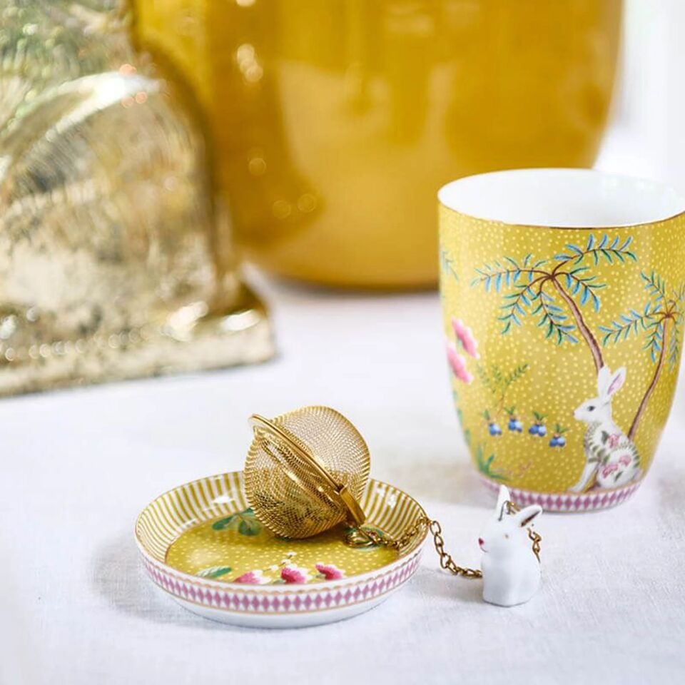 La Majorelle Çay Tabağı Sarı - 9cm