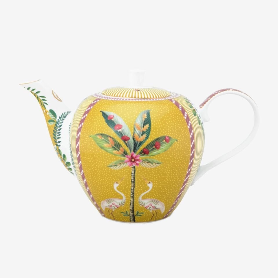 La Majorelle Porselen Demlik Sarı - 1600ml