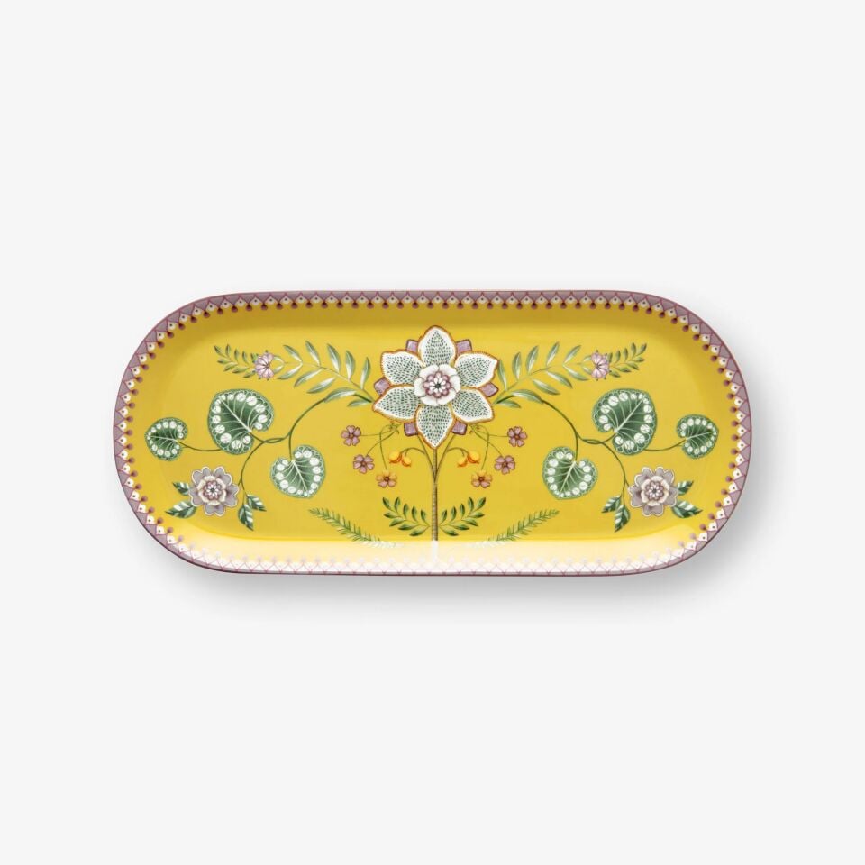 Lily & Lotus Oval Servis Tabağı Lily & Lotus Oval Servis Tabağı