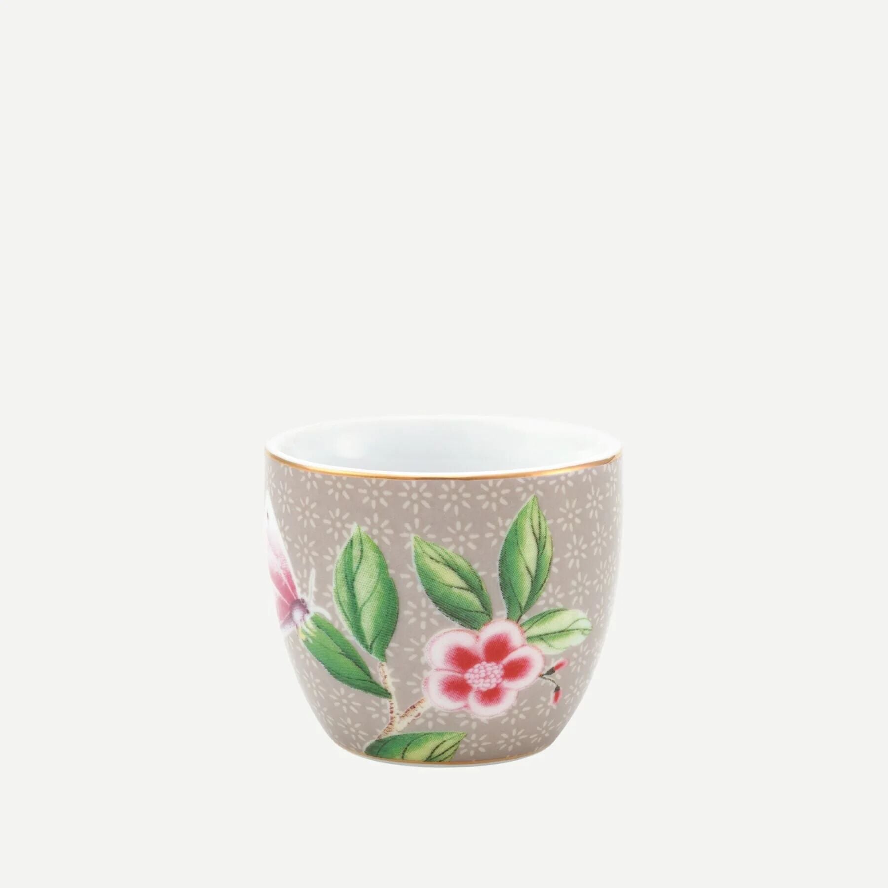 Blushing Birds Porselen Yumurtalık 5cm - Haki