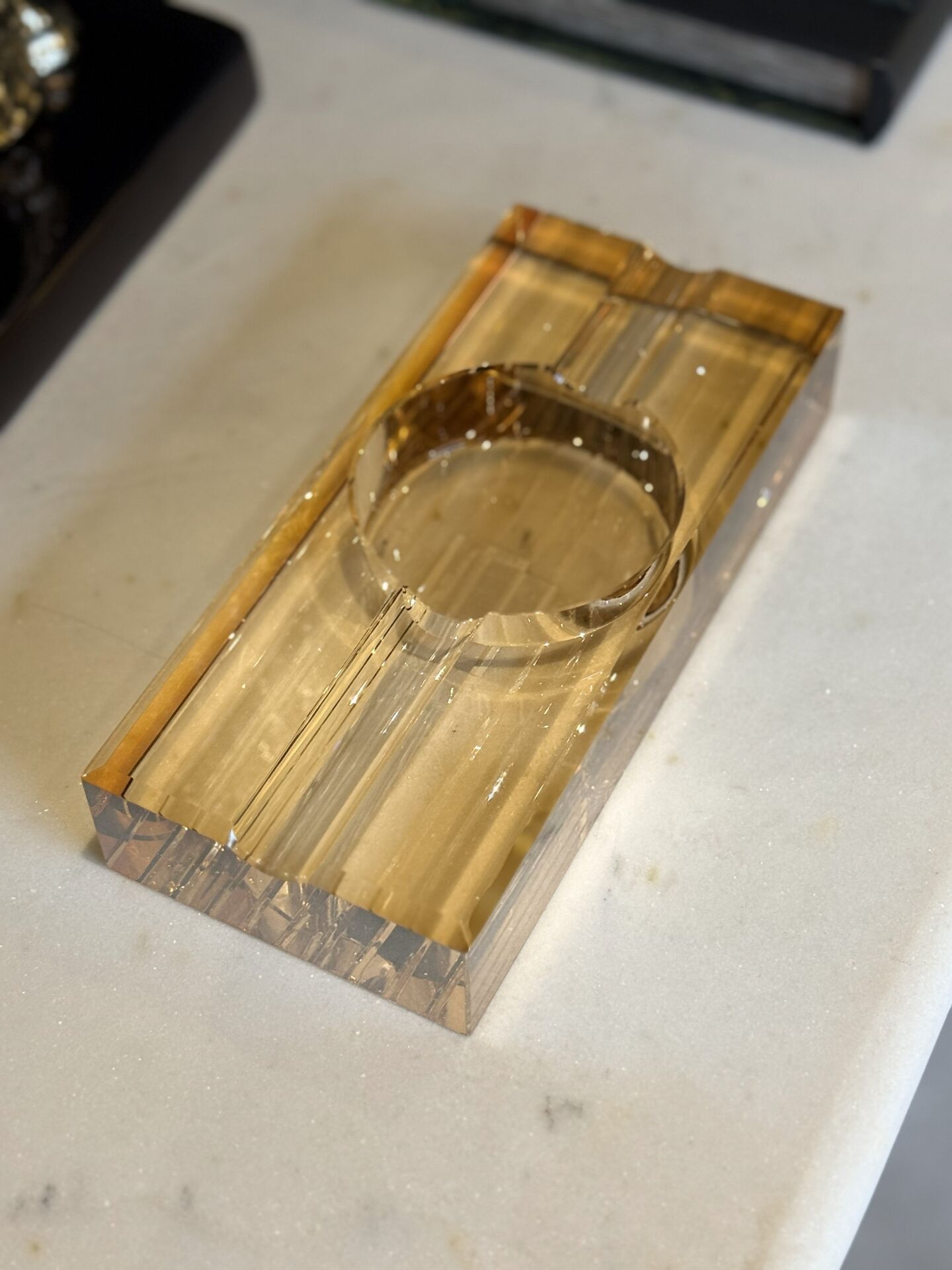 Kristal Şampanya Pro Küllük 20x9cm Şampanya