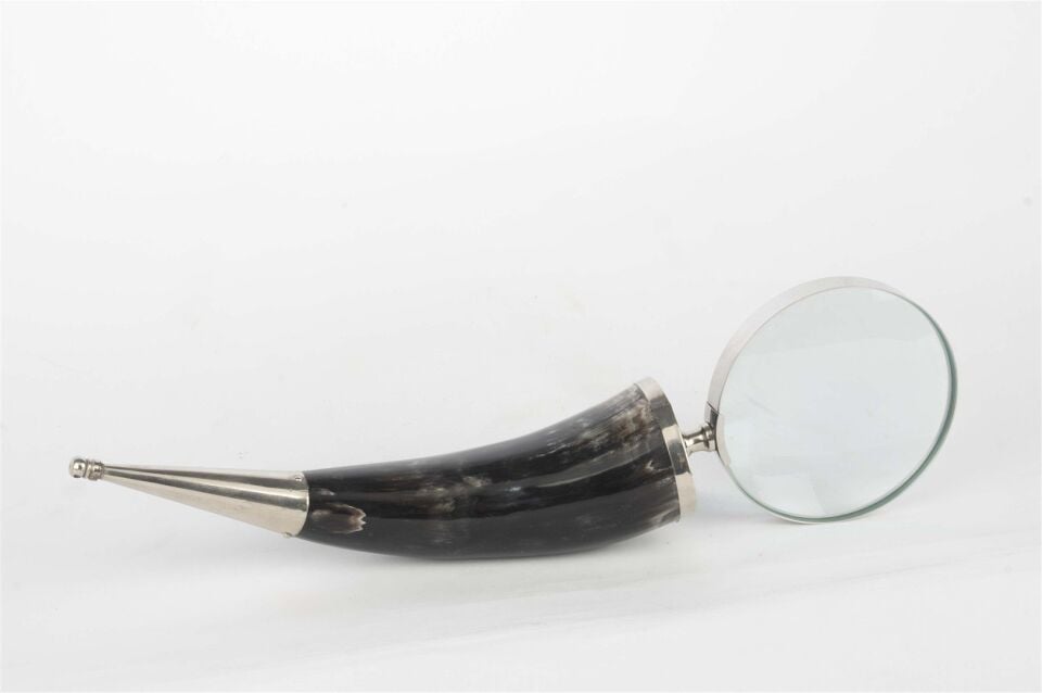 Siyah Boynuz Büyüteç 34cm