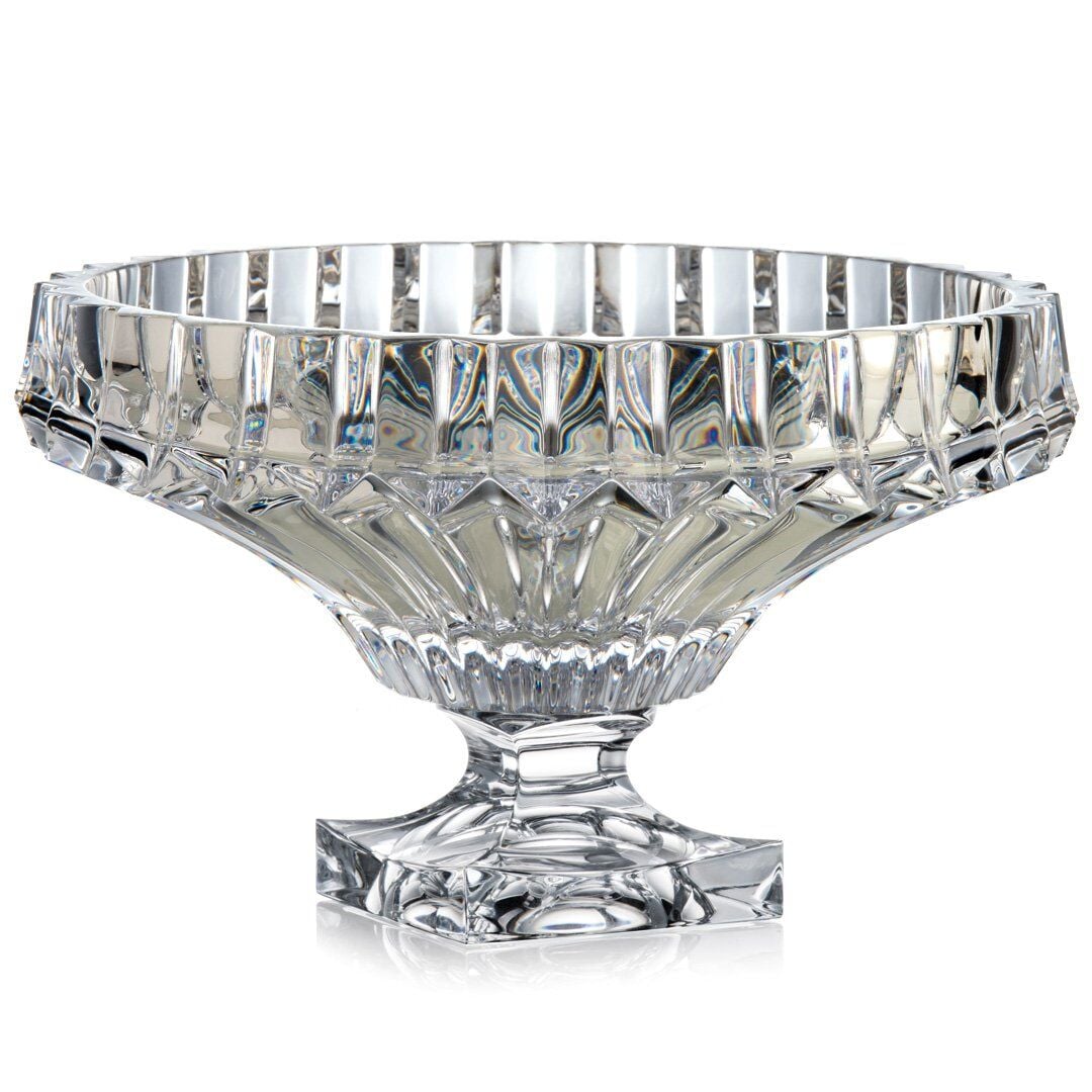 Rogaska Ayaklı Kristal Kase 30cm - Cam
