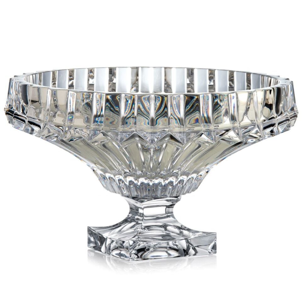 Rogaska Ayaklı Kristal Kase 30cm - Cam