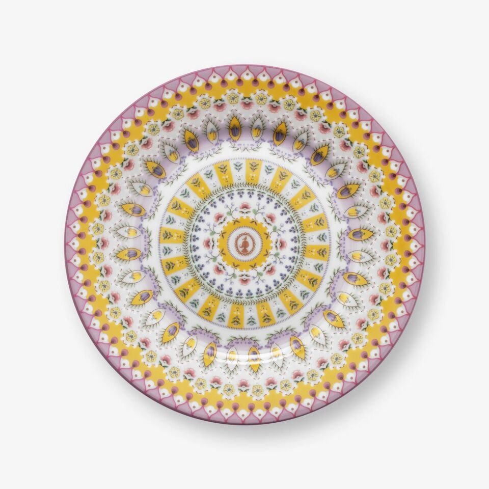 Lily & Lotus Pasta Tabağı Sarı - 17cm