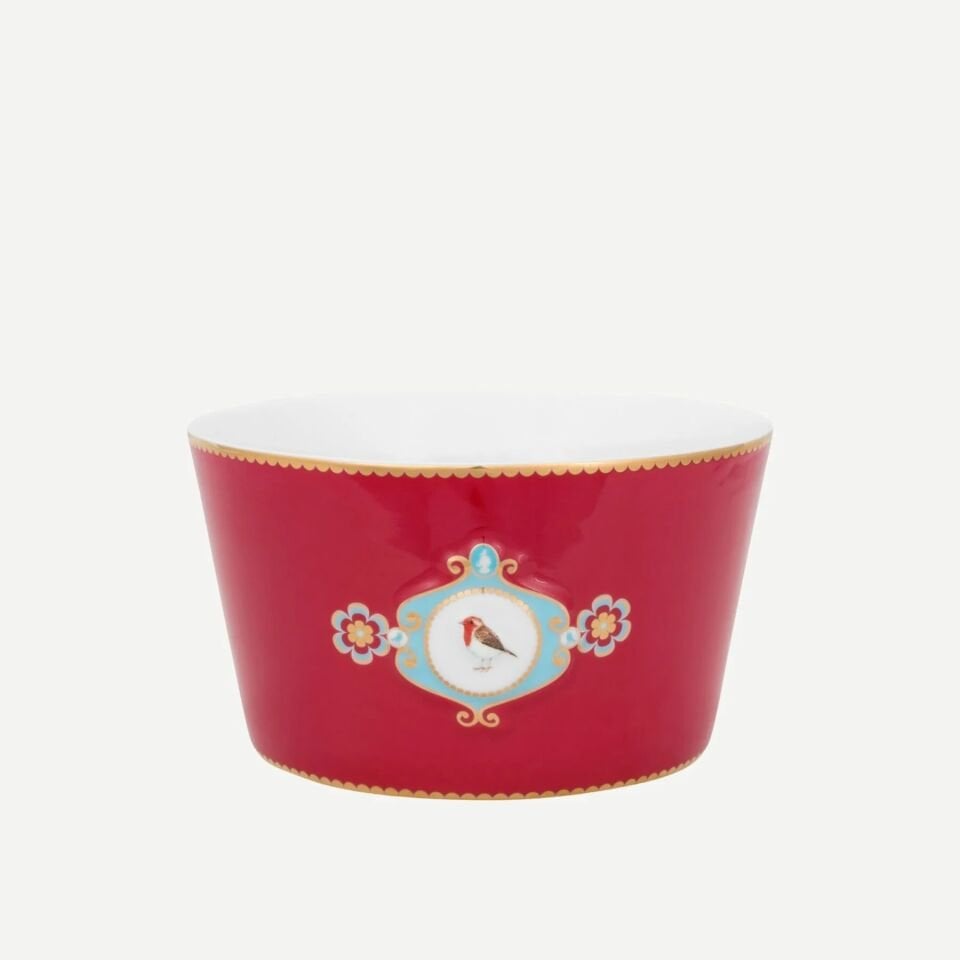 Love Birds Kase 15cm - Kırmızı