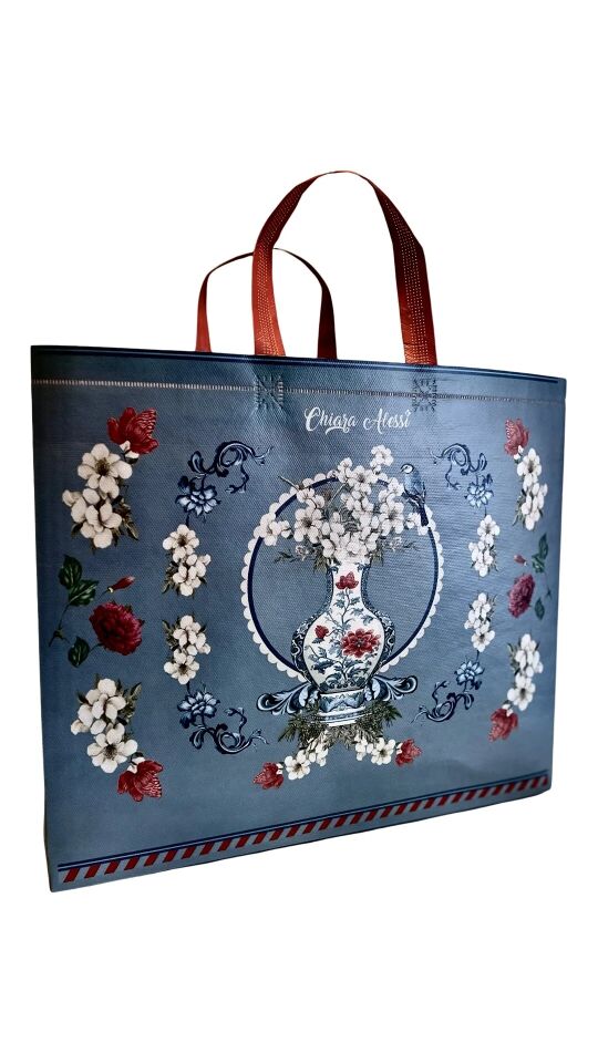 Chiara Alessi Shopping Bag Mavi