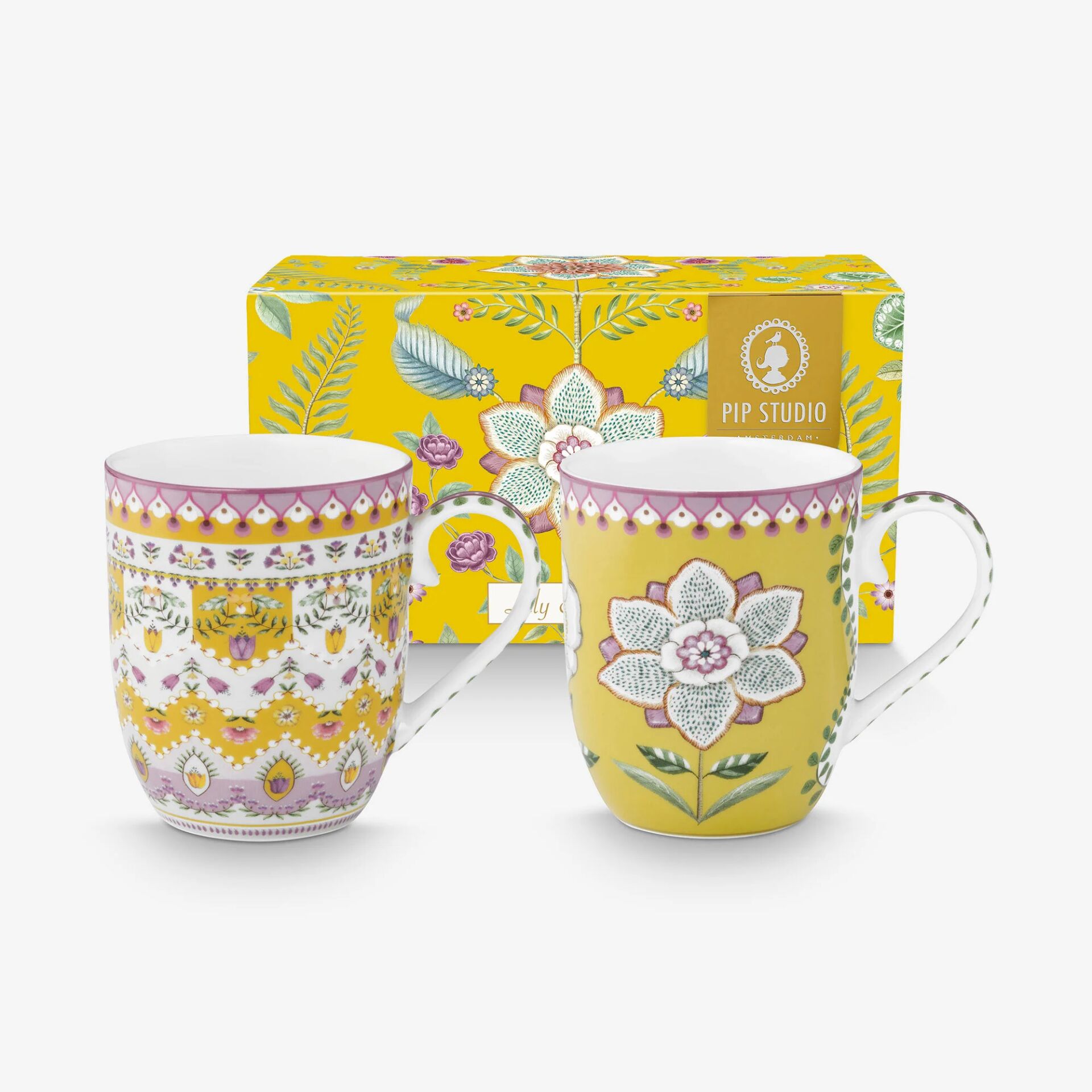 Lily & Lotus İkili Kupa Seti Sarı - 145ml
