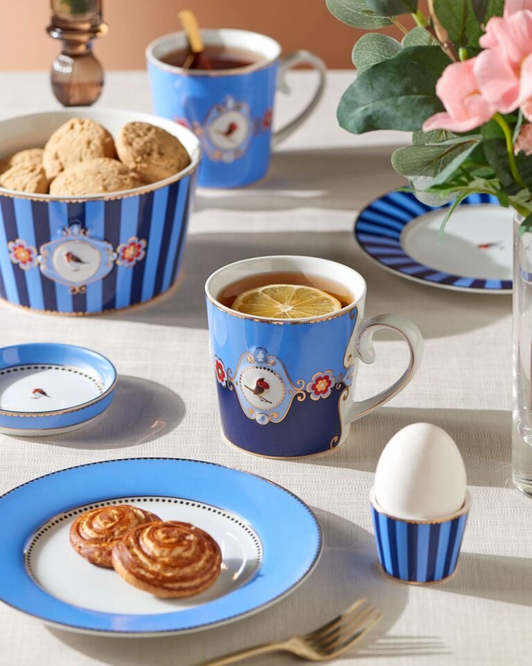 Love Birds Kupa 250 ml 250ml - Mavi Renkli