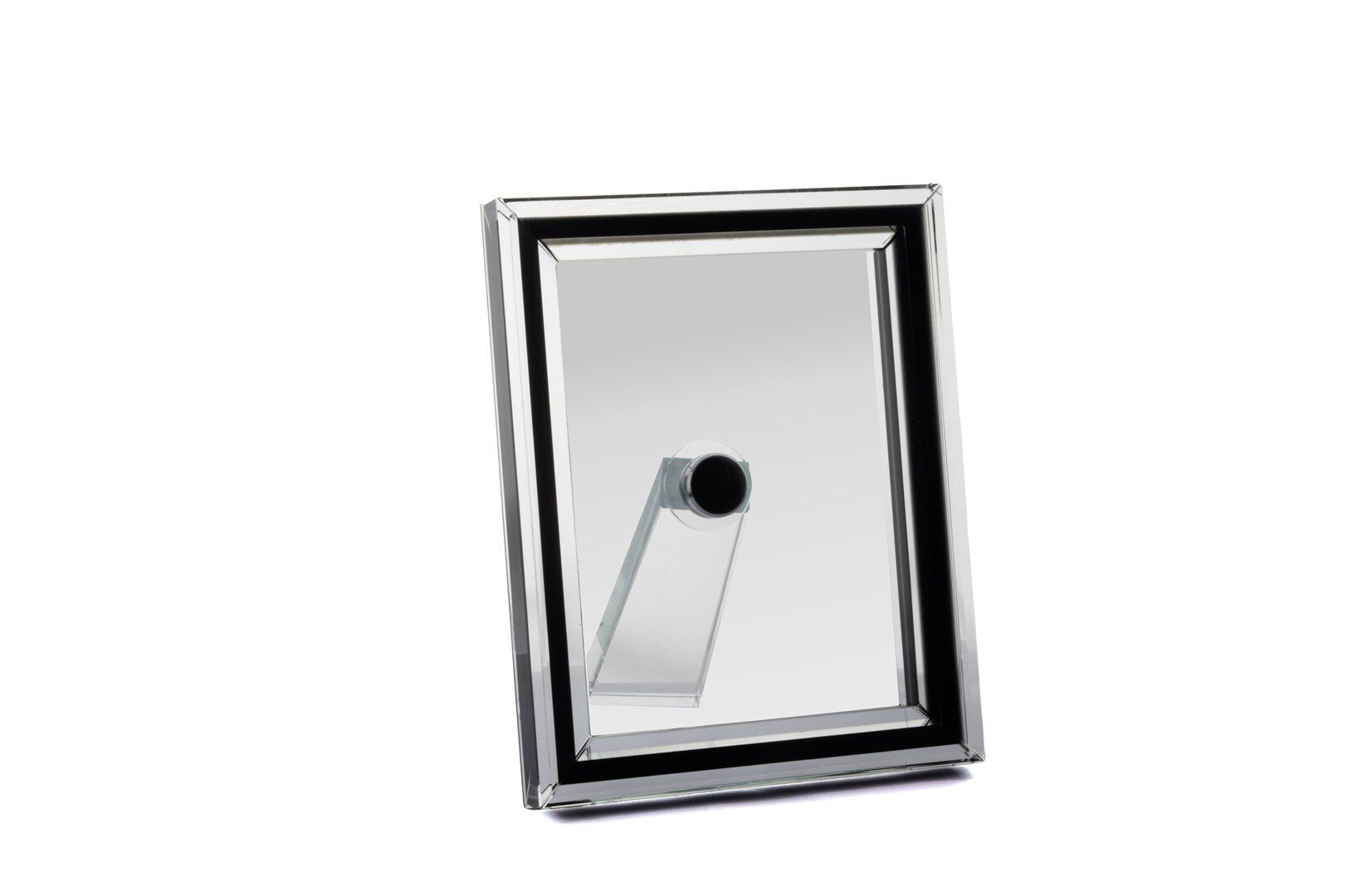 Kristal Şeffaf Siyah Çerçeve 18x23cm - Siyah