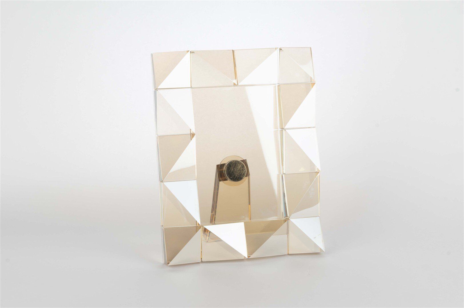 Krista Kareli Çerçeve 18x23cm - Şampanya