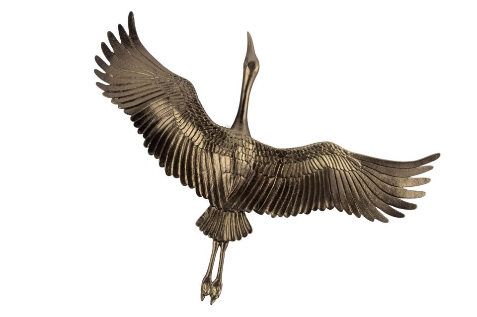 Bronz Kuş Duvar Aksesuarı