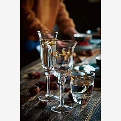 Love Birds Cam Kadeh 360ml - Şeffaf