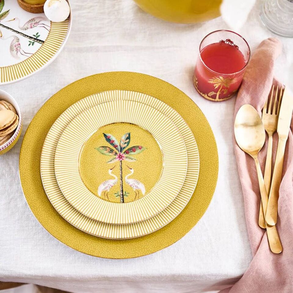 La Majorelle Yemek Tabağı Sarı - 26,5cm