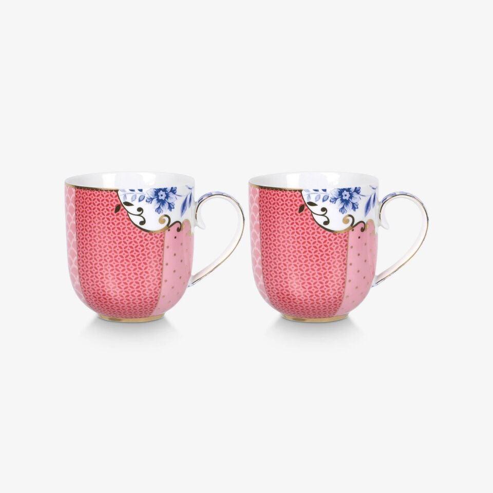 Royal Pembe İkili Küçük Mug Seti 200ml