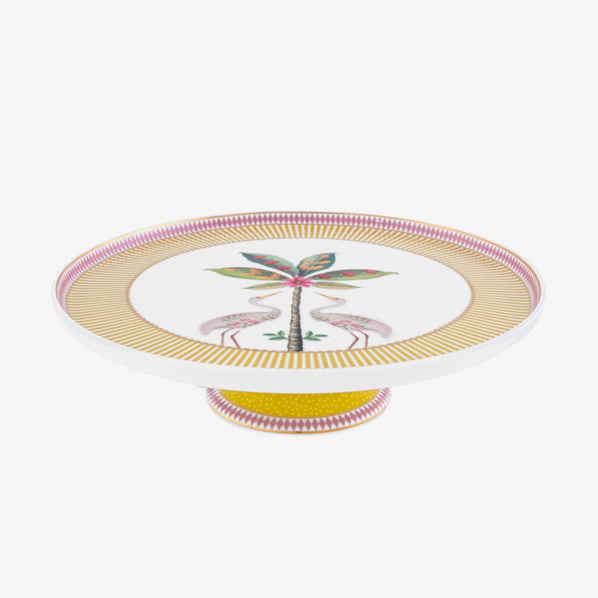 La Majorelle Mini Kek Standı Sarı - 21cm