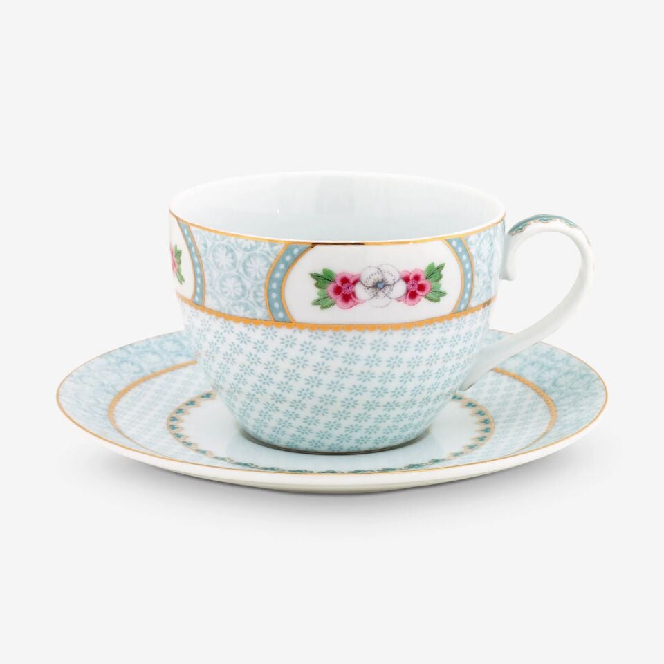 Blushing Birds Çay Fincanı Beyaz - 280ml