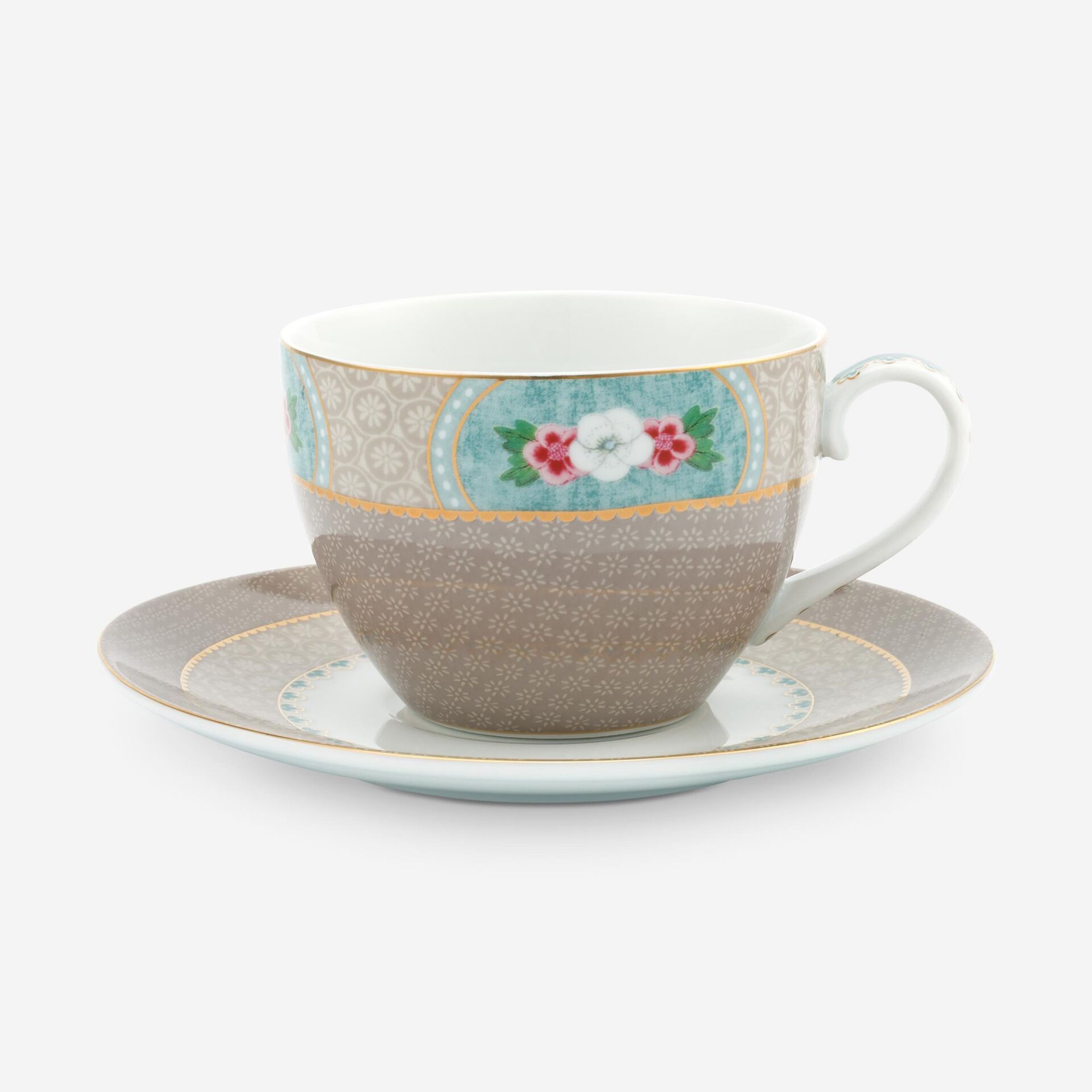 Blushing Birds Çay Fincanı Haki - 280ml