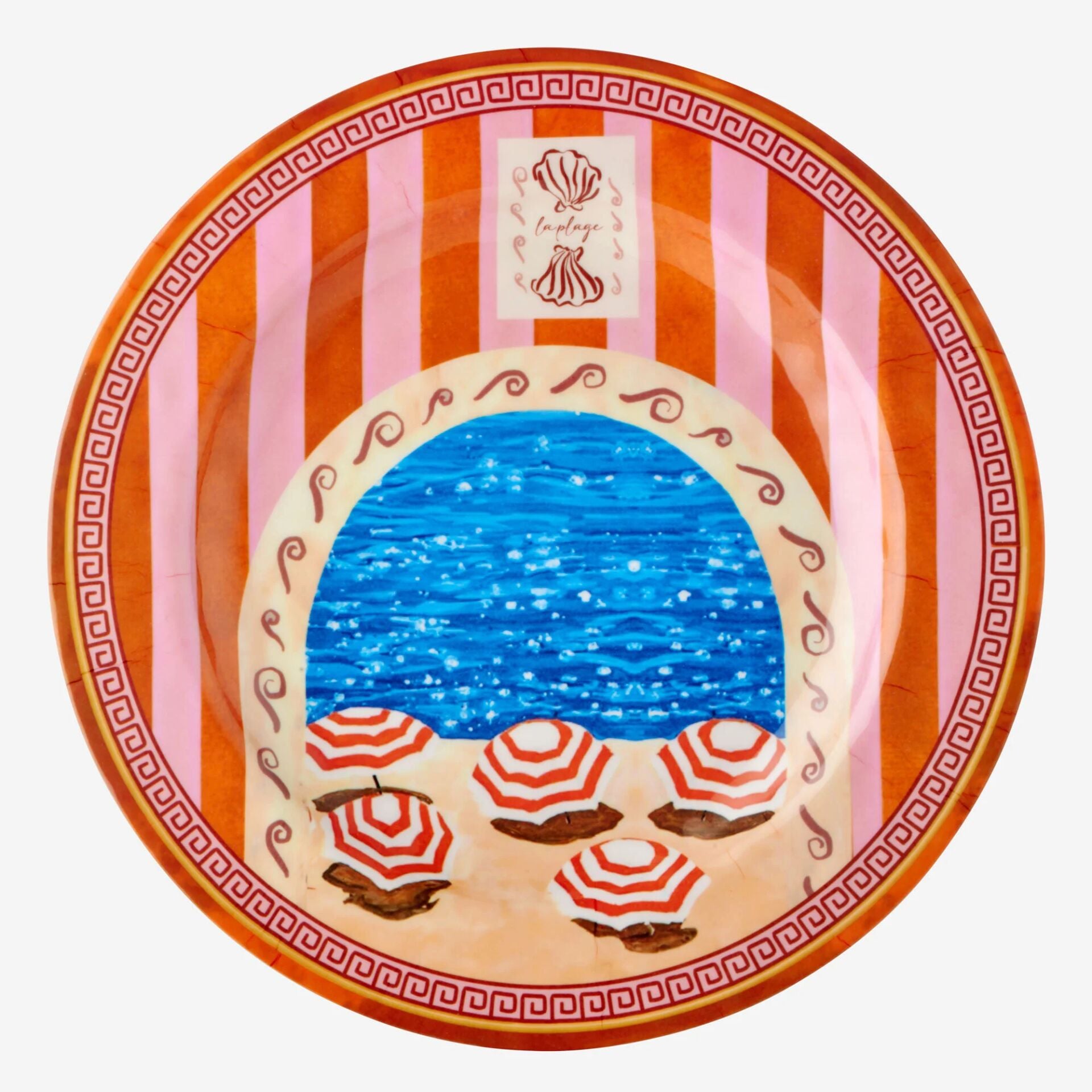 Cote D'Azur Yemek Tabağı 28cm Turuncu