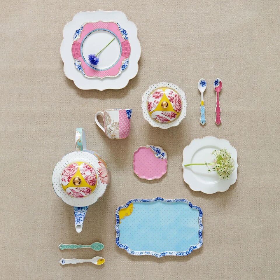 Royal Çay Tabağı Pembe - 10cm