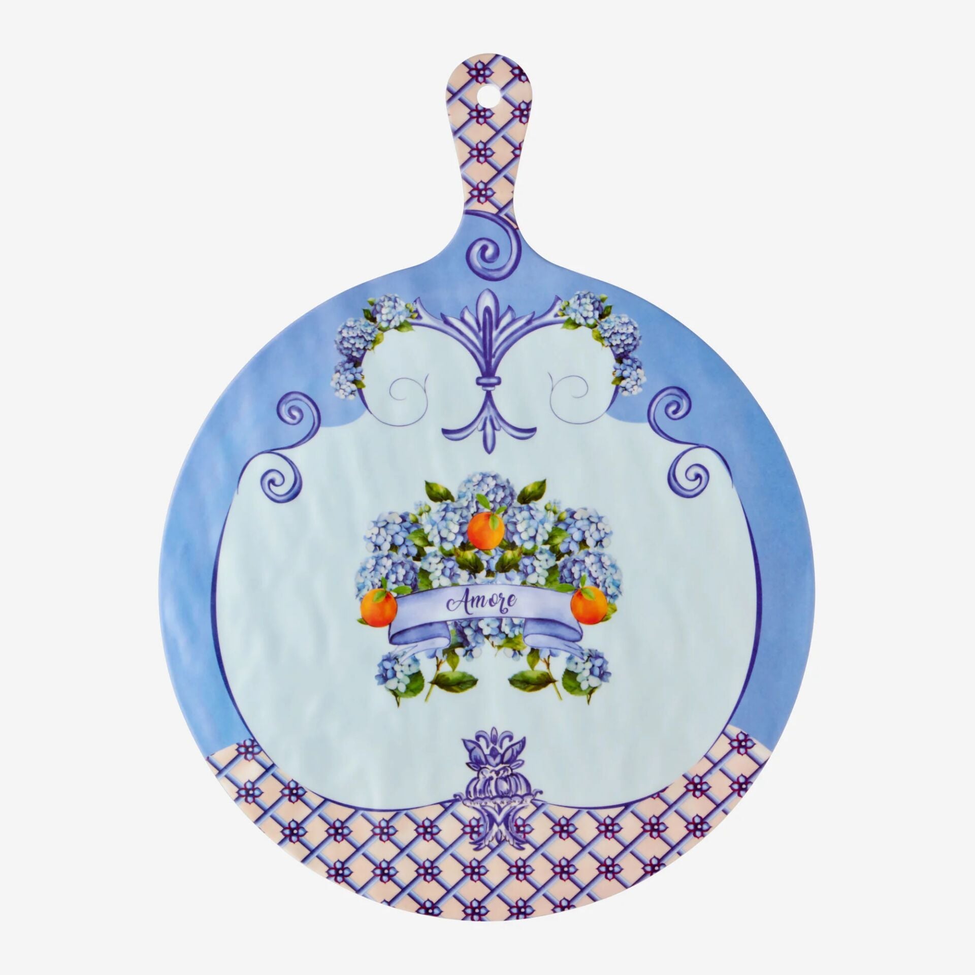 Amore Kesme Tahtası 41cm - Mavi