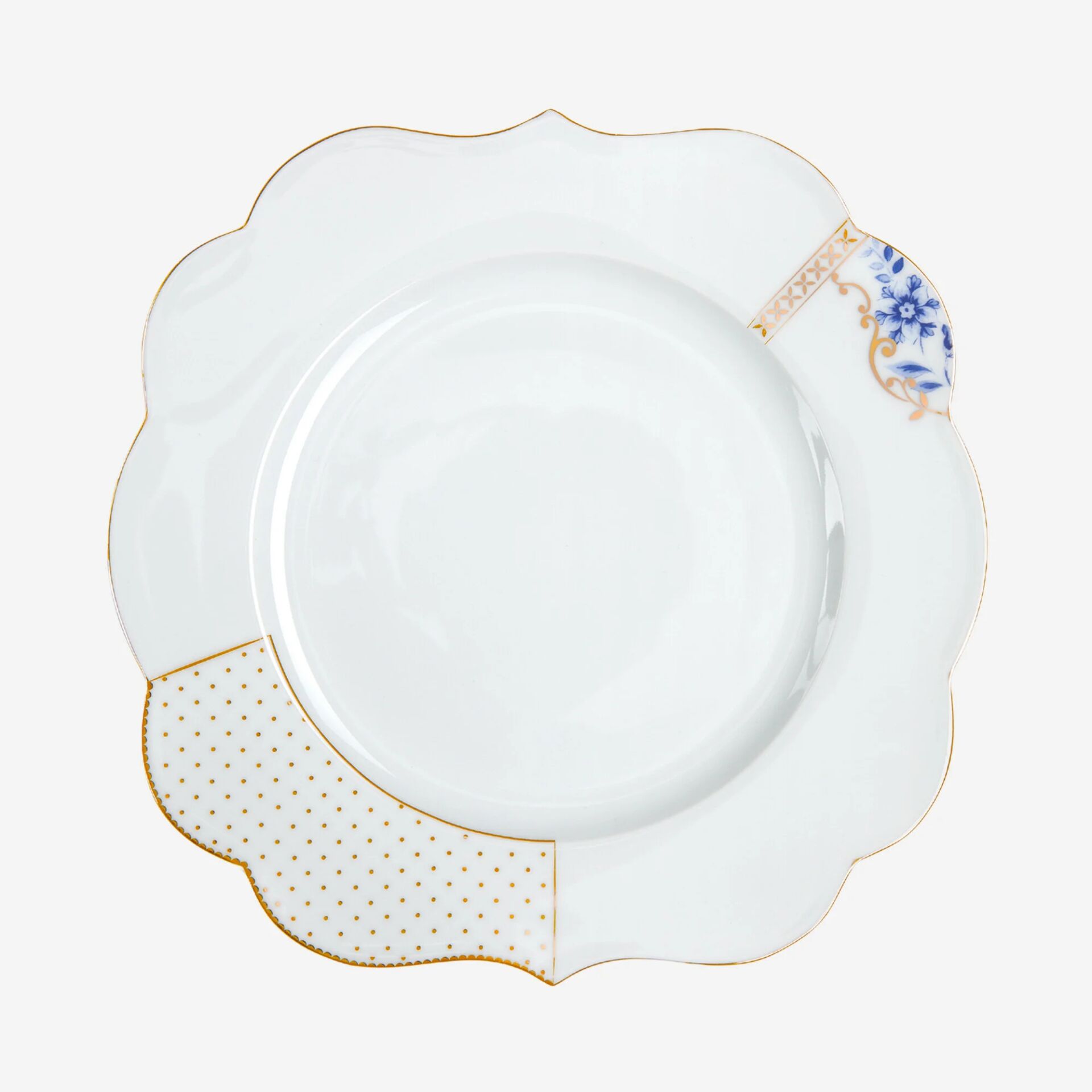 Royal Beyaz Yemek Tabağı