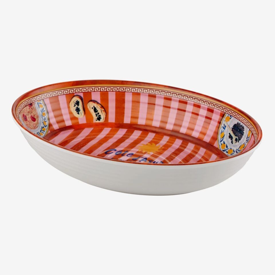 Cote D'Azur Oval Servis Kasesi 33cm