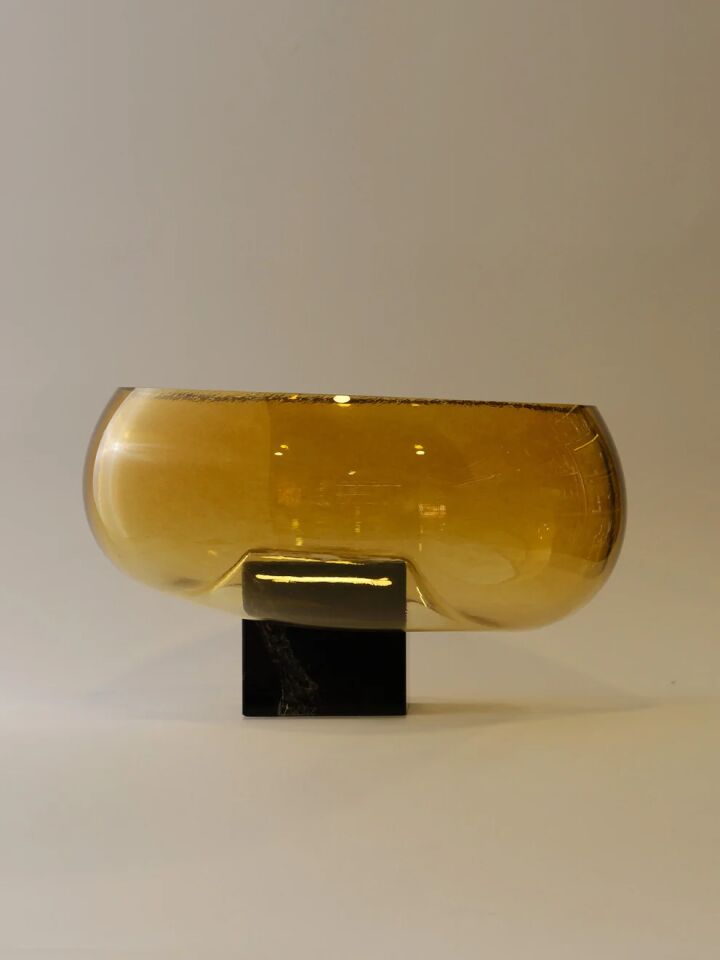 Küp Kaideli XL Cam Çanak 18x34cm