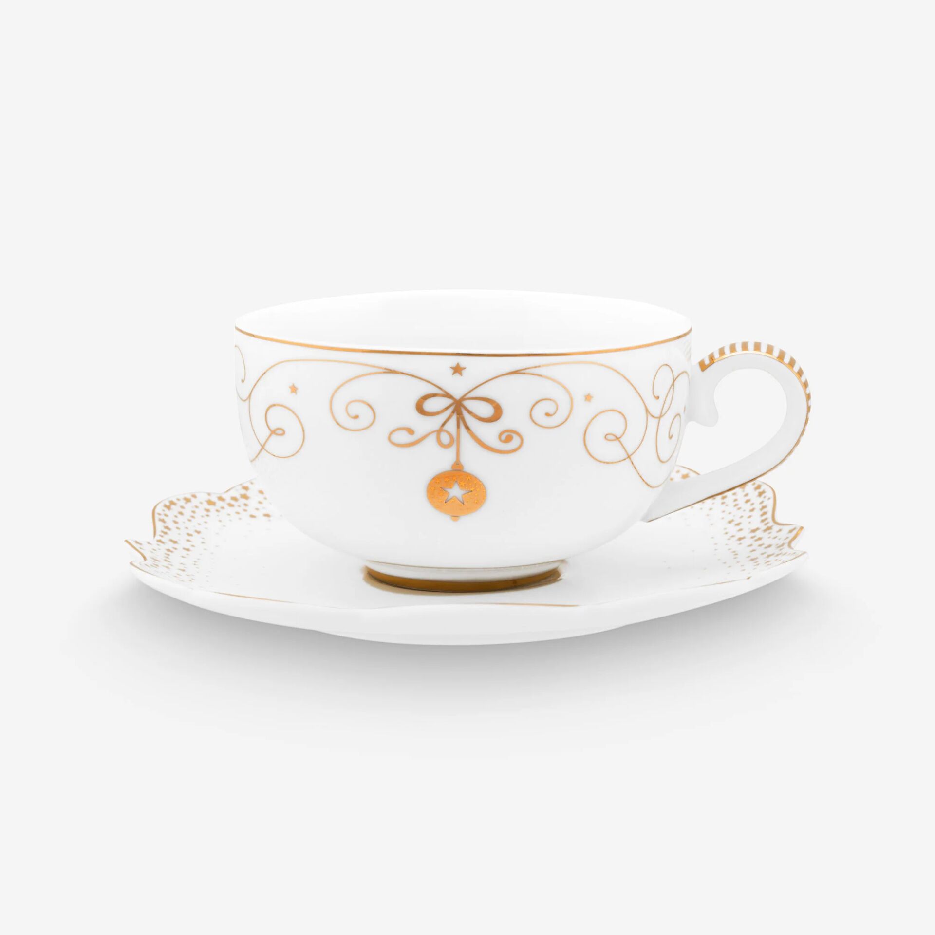 Royal Altın / Beyaz  Kahve Fincanı