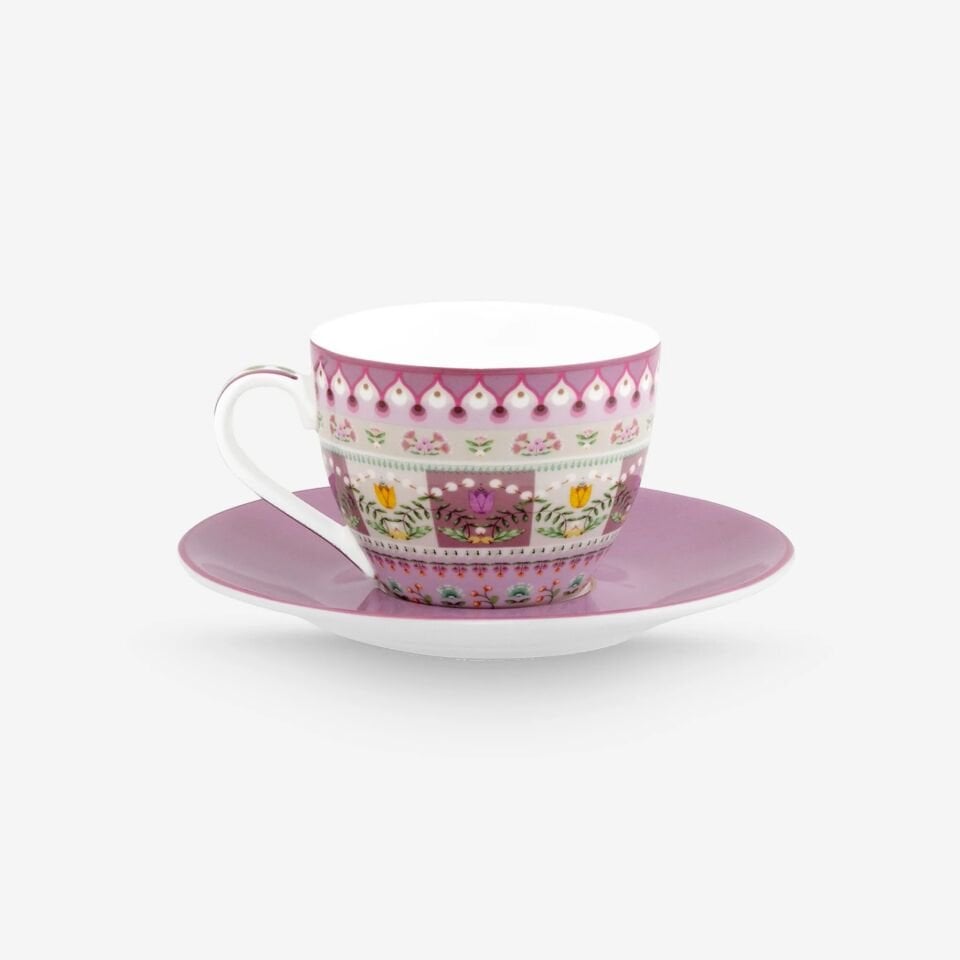 Lily & Lotus Kahve Fincanı Mor - 120ml