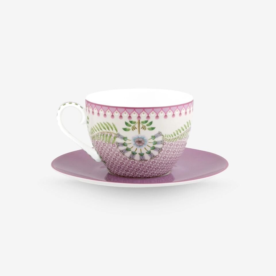 Lily & Lotus Çay Fincanı Mor - 280ml