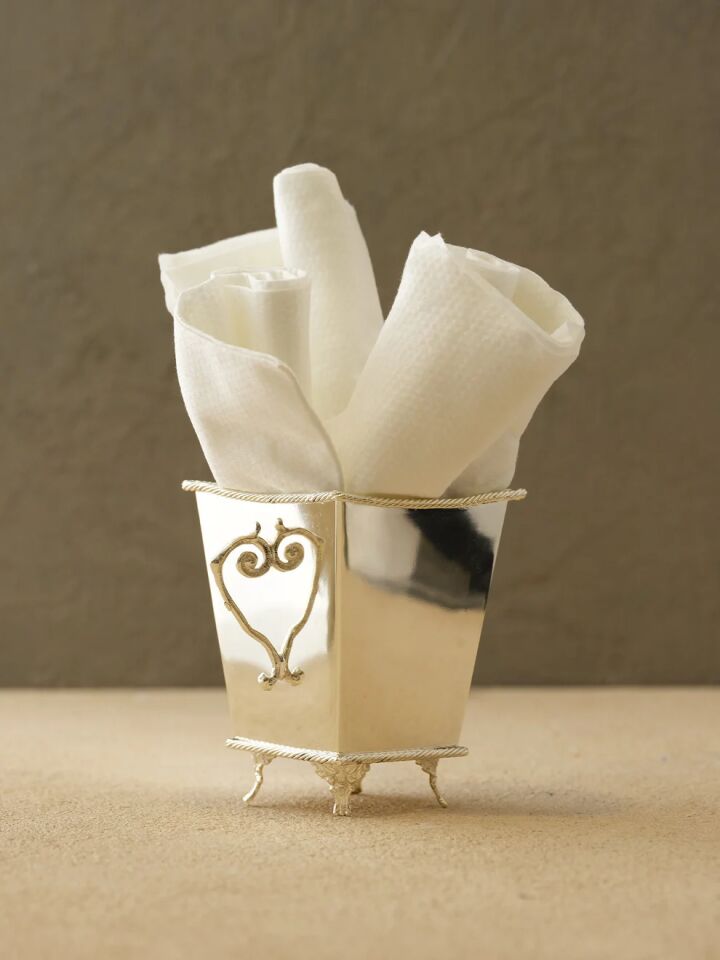 Kova Peçetelik Gümüş