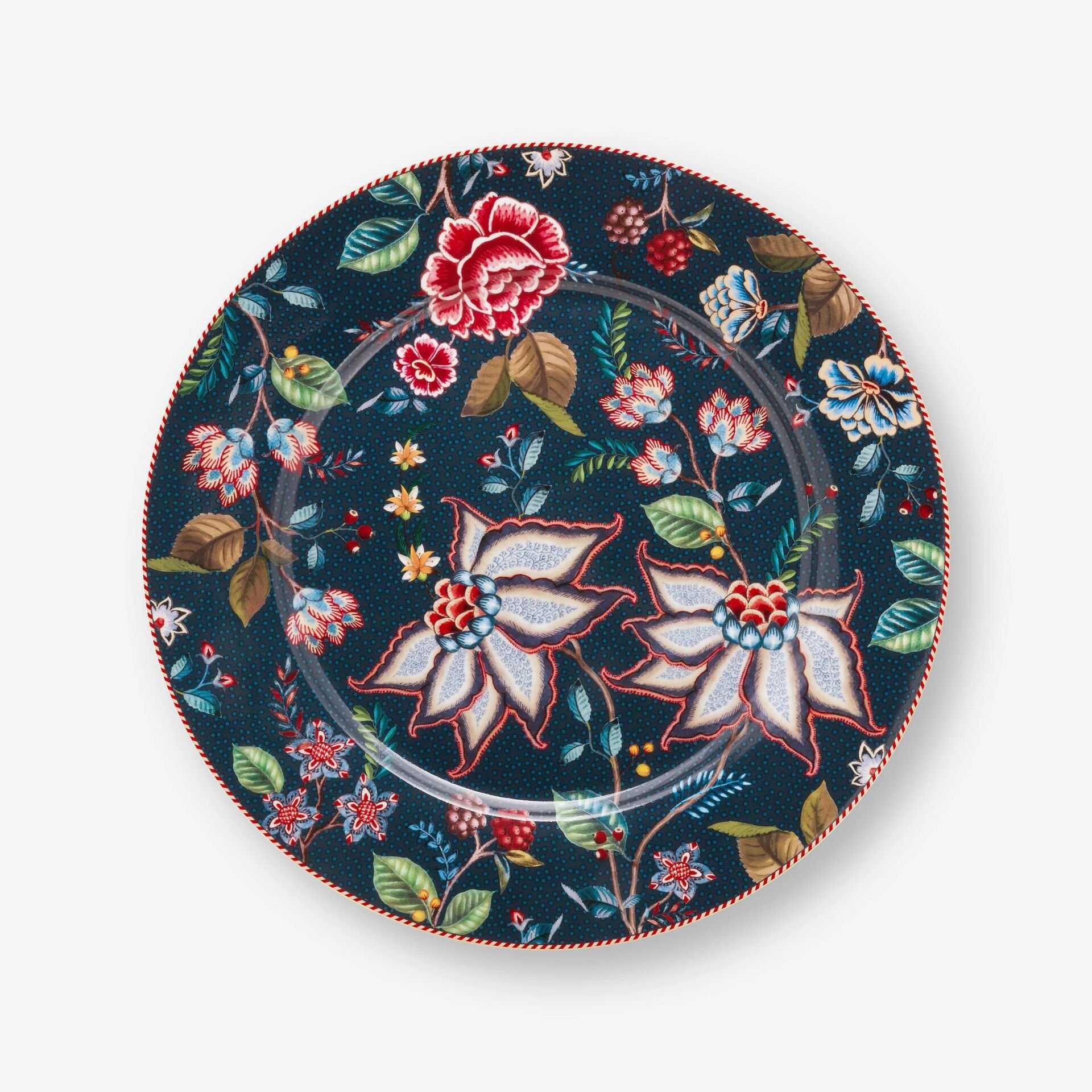 Berry Blues Mavi Porselen Supla 32 Cm Mavi - 32cm