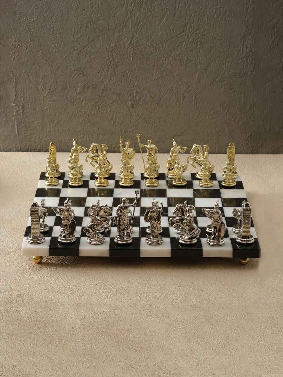 Satranç Seti 18x50x50cm Gold