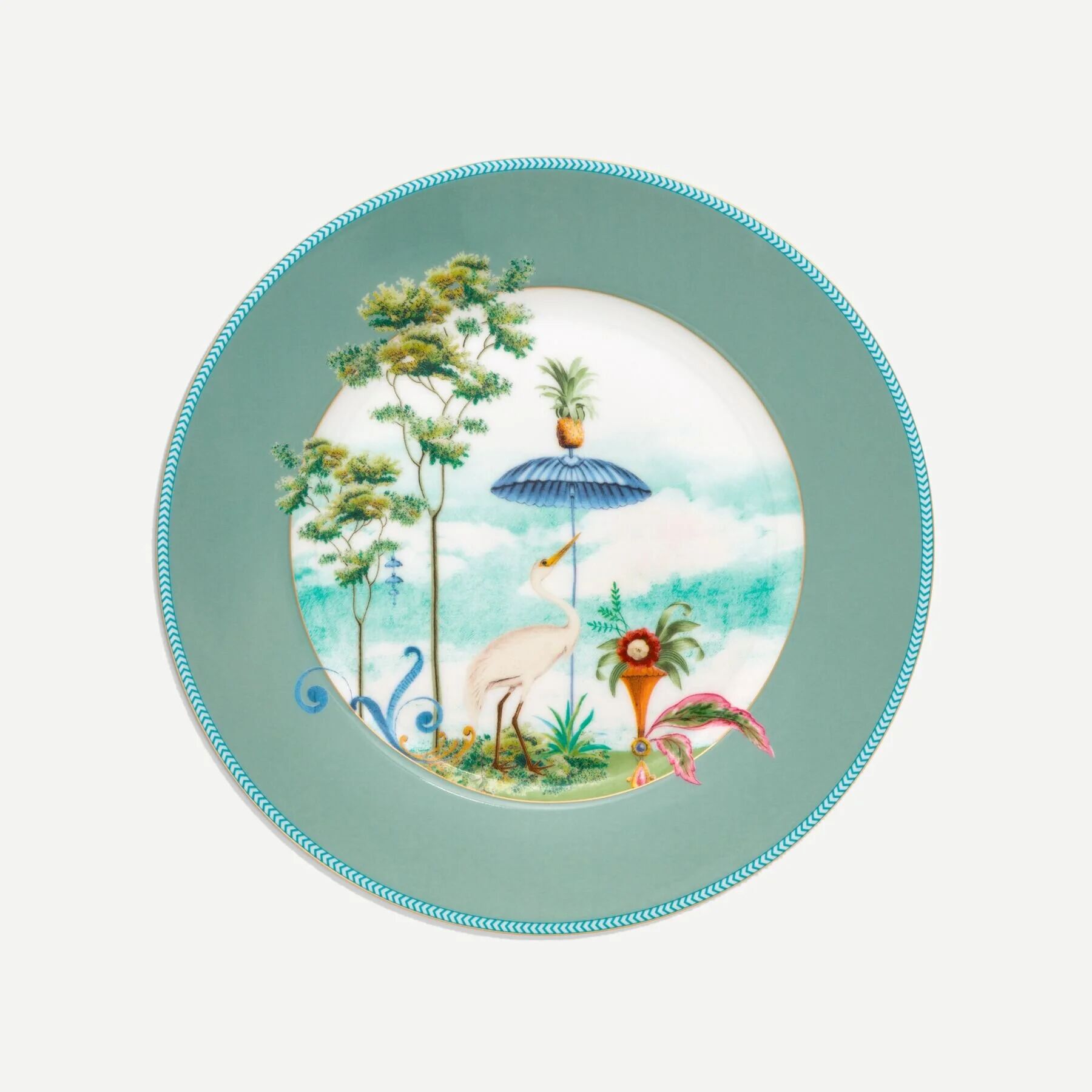 Jolie Kahvaltı Tabağı Mavi - 21cm