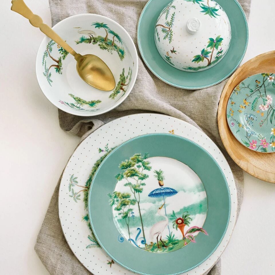 Jolie Kahvaltı Tabağı Mavi - 21cm