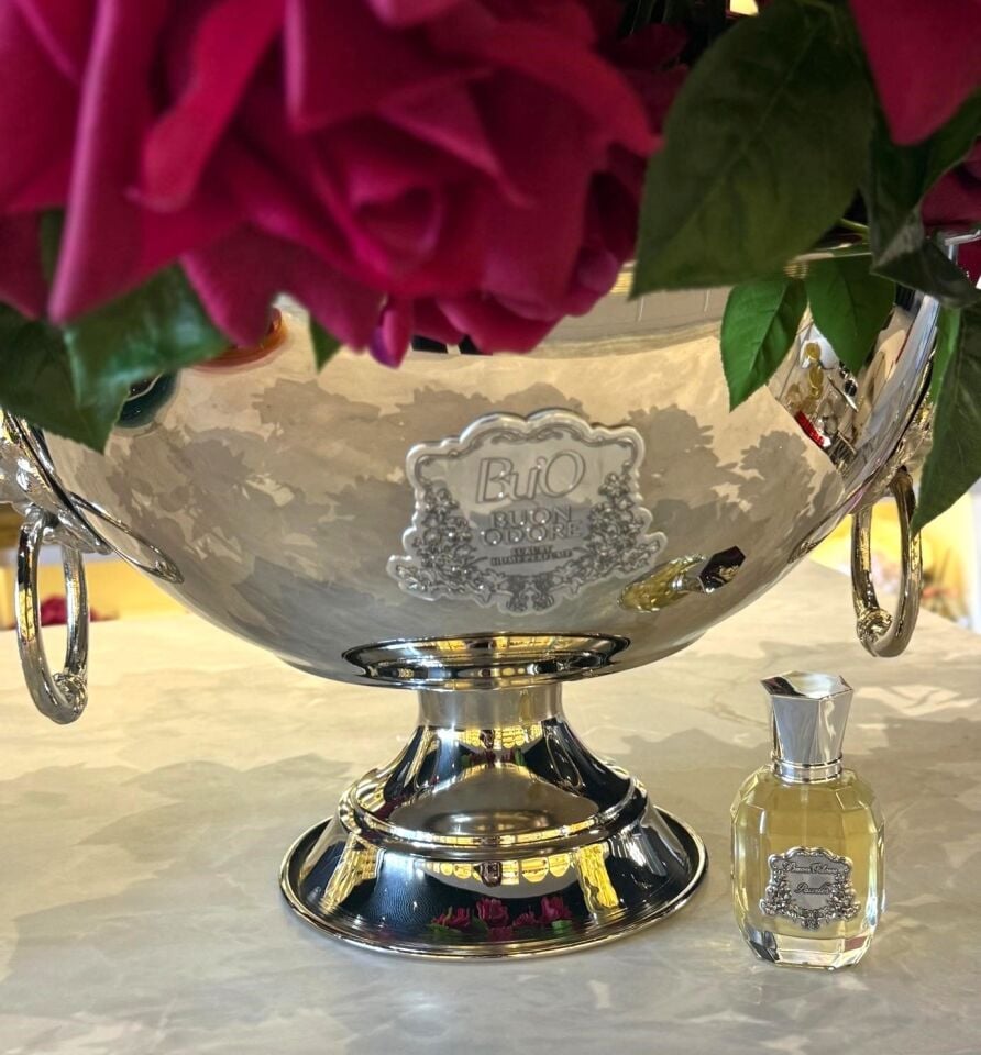 Silver 60 Gül Luxury Home Perfume Bordo