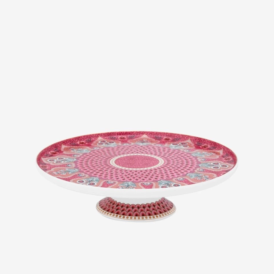 Flower Festival Mini Kek Standı Kırmızı - 21cm