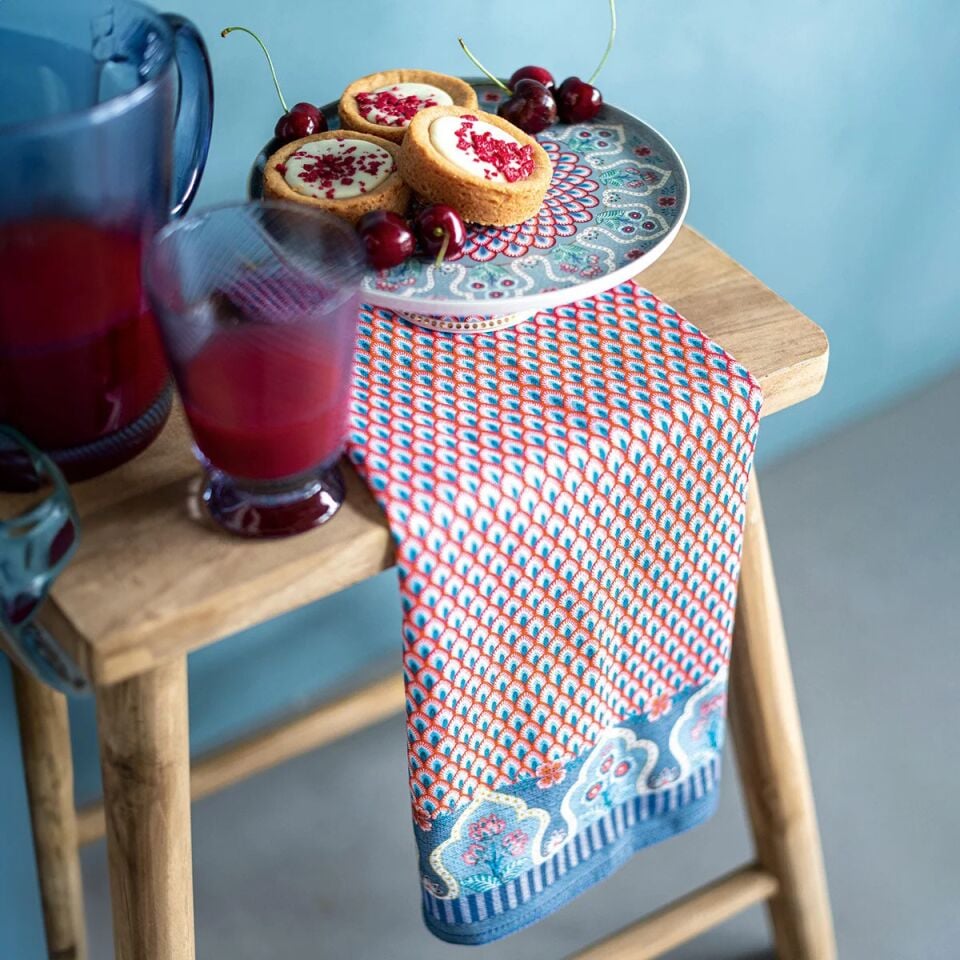 Flower Festival Mini Kek Standı Mavi - 21cm