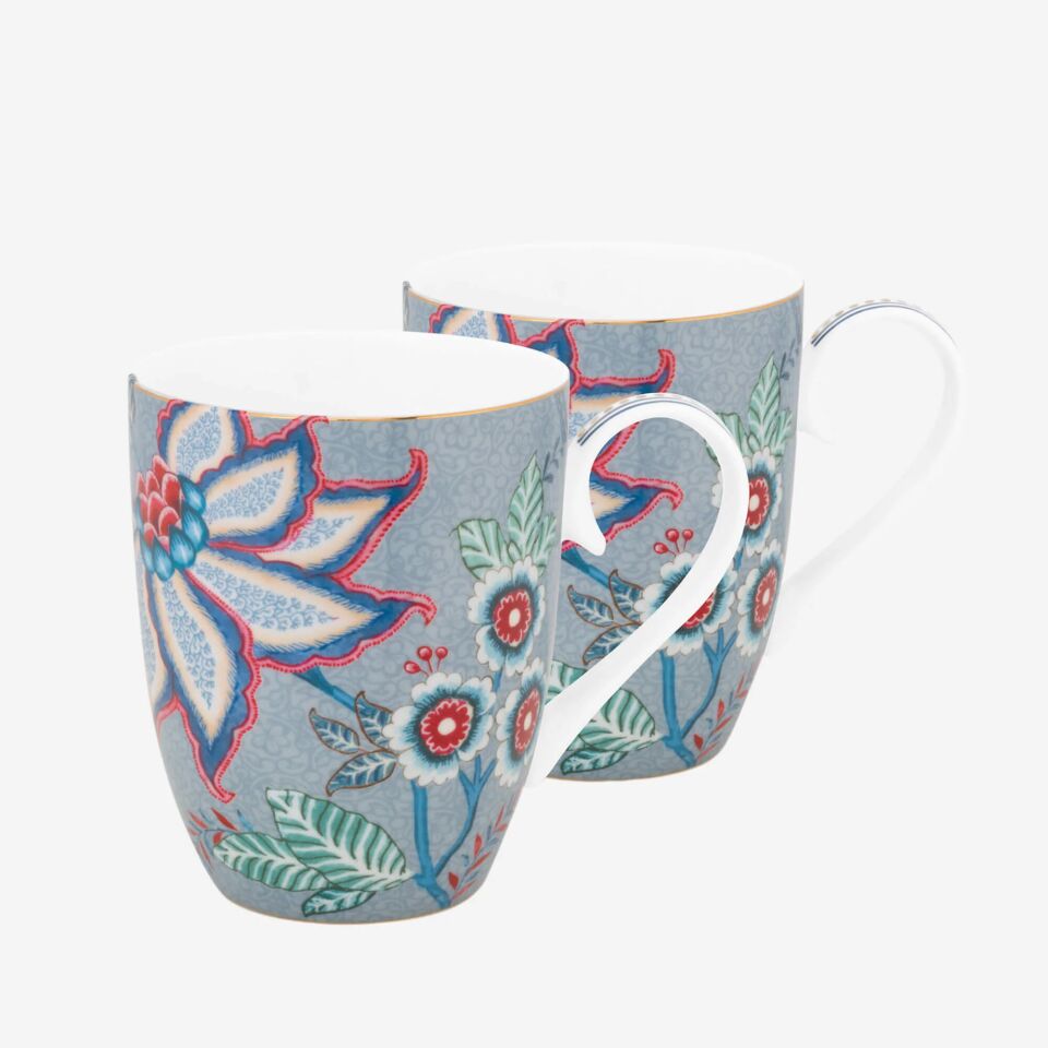 Flower Festival İkili Büyük Mug Seti