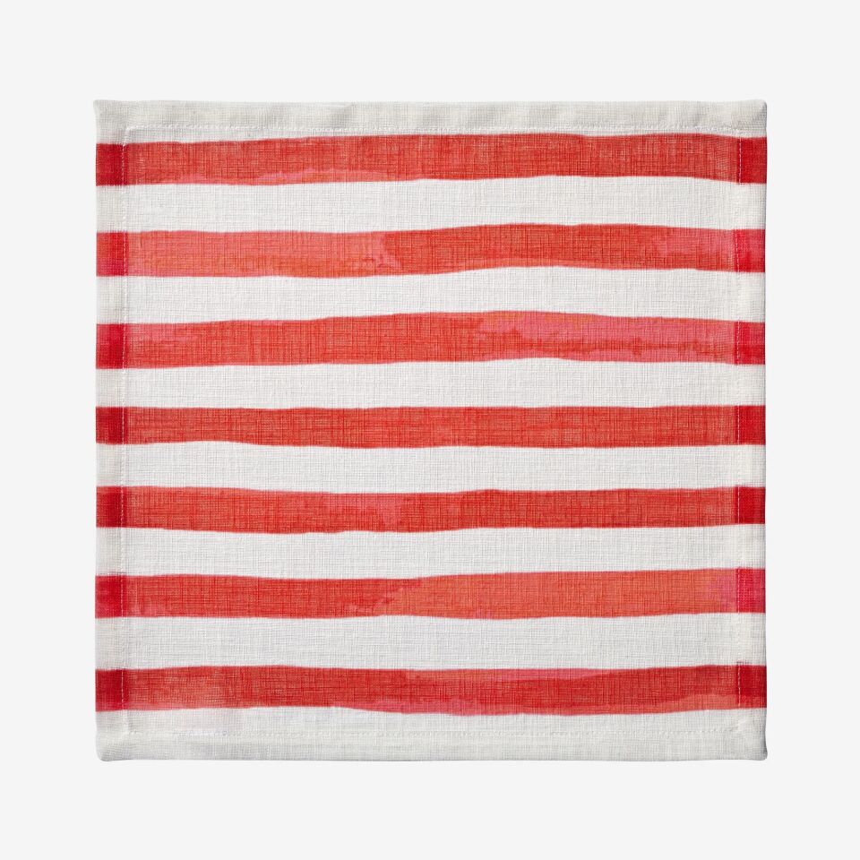Chiara Alessi Polyester Peçete 45X45 Cm Kırmızı