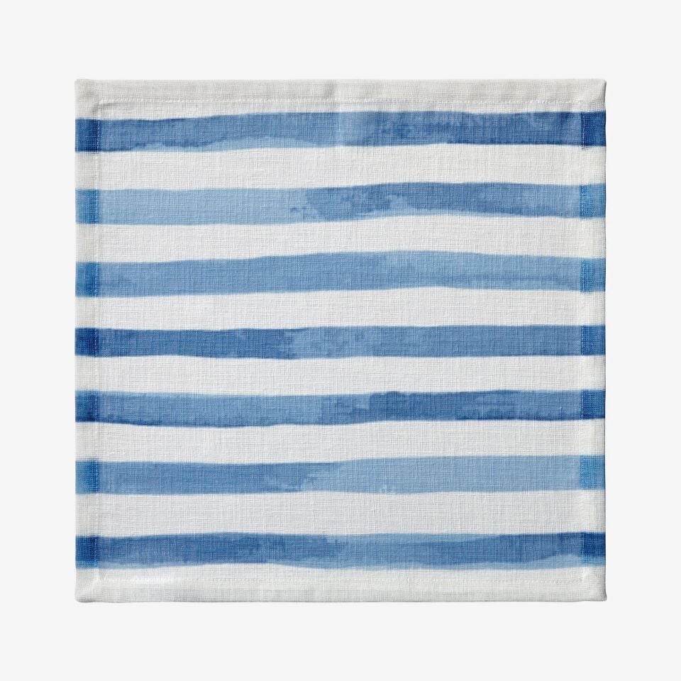 Chiara Alessi Polyester Peçete 45X45 Cm Mavi