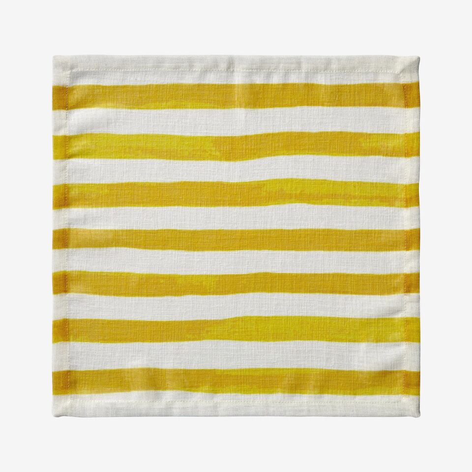 Chiara Alessi Polyester Peçete 45X45 Cm Sarı